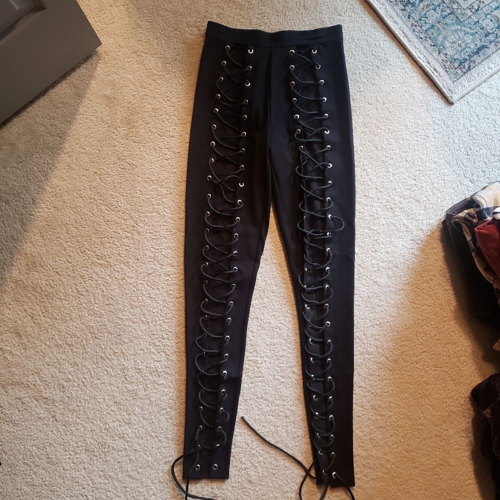 Dolls Kill Tie Leggings